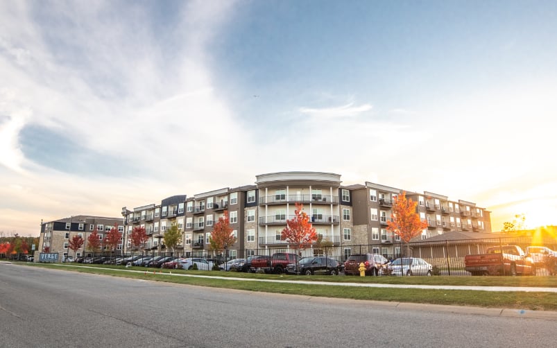 Modern Greenwood Apartments The Verge J.C. Hart